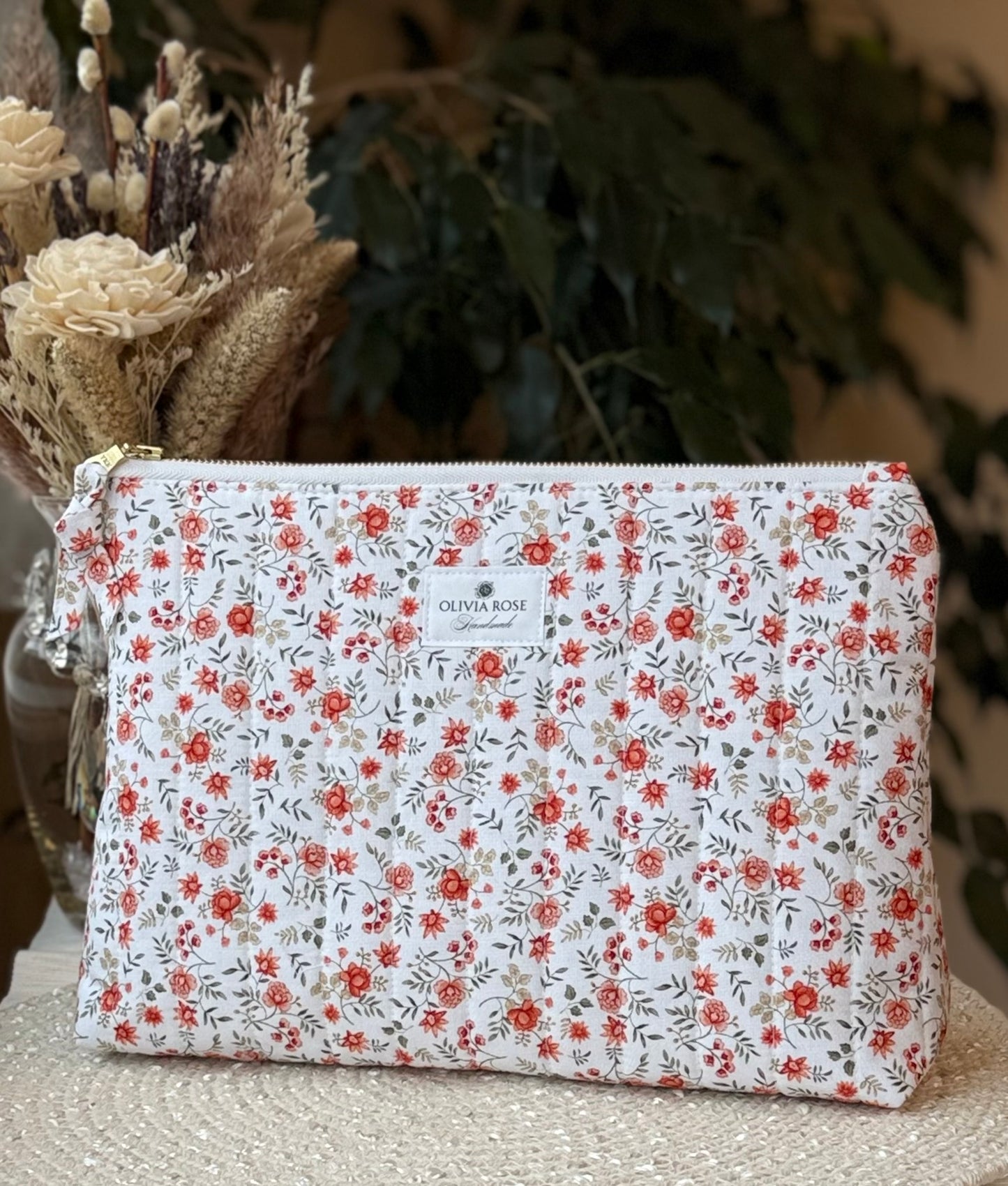 Autumn Floral Medium Toiletries Bag