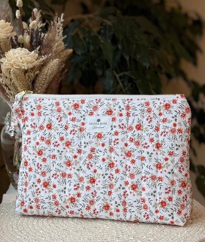 Autumn Floral Medium Toiletries Bag