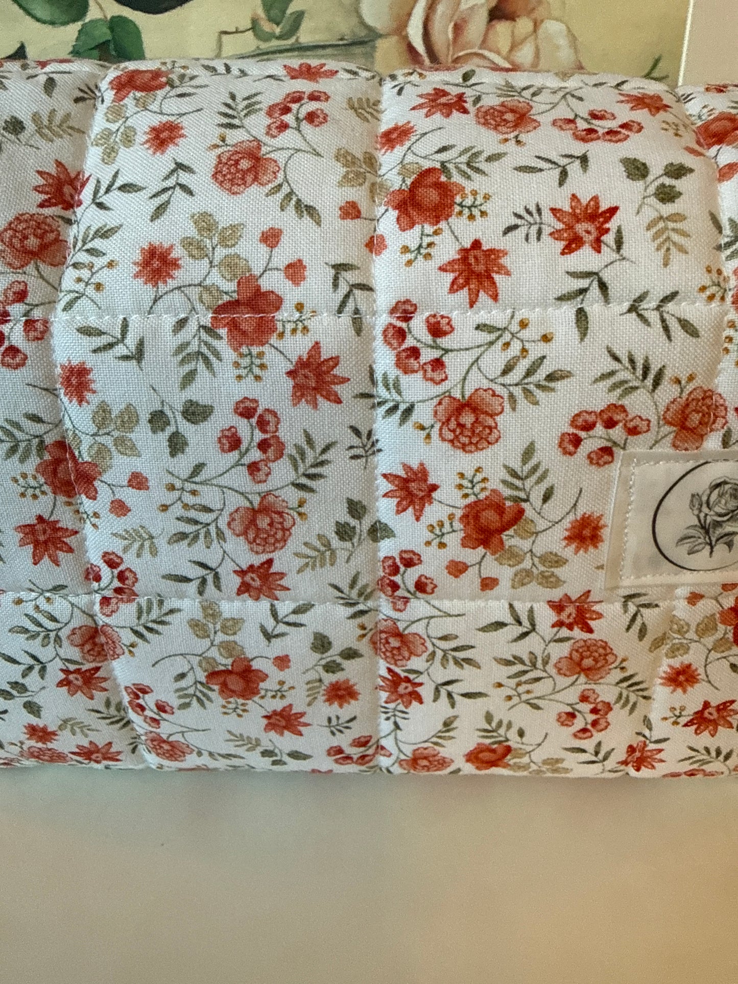 Large Autumn Orange Carry All Bag