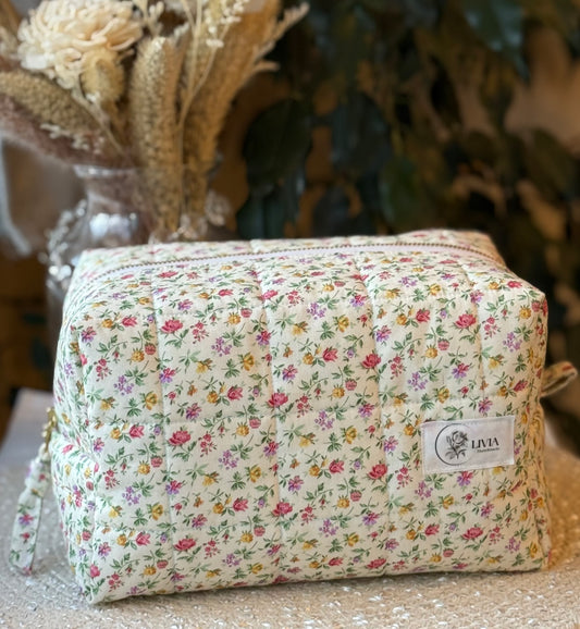 Multi Mini Floral Large Makeup Bag