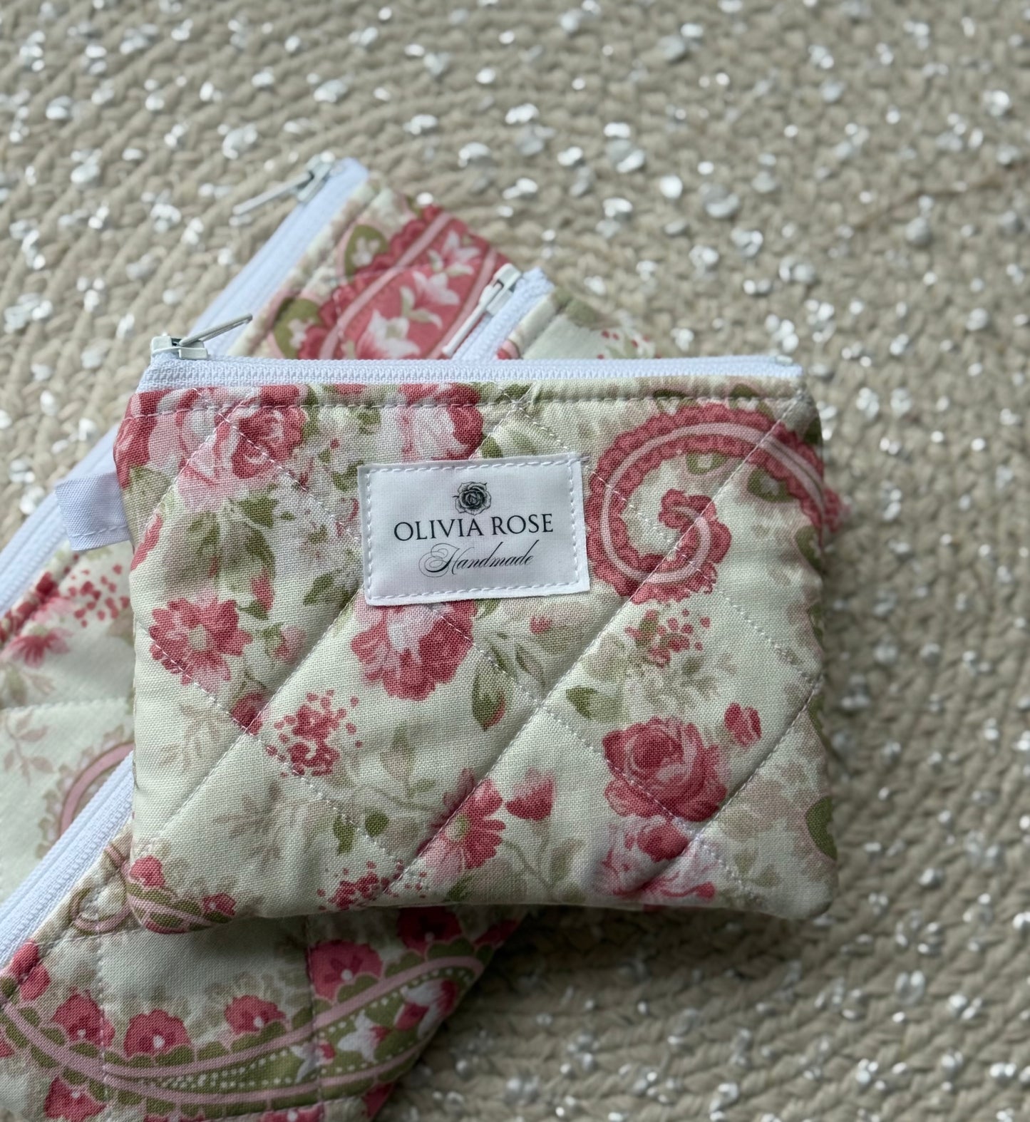 Vintage Paisley Quilted Wallet