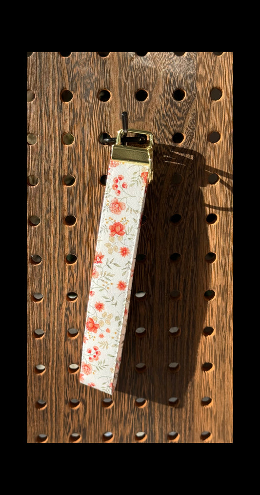 Autumn Floral Wristlet