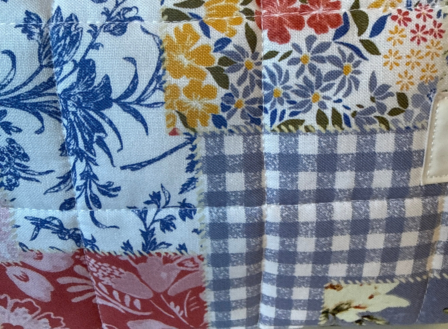 Large Patchwork Carry All Bag