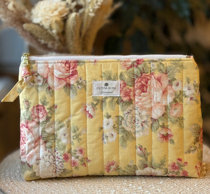 Vintage Rose Medium Toiletries Bag